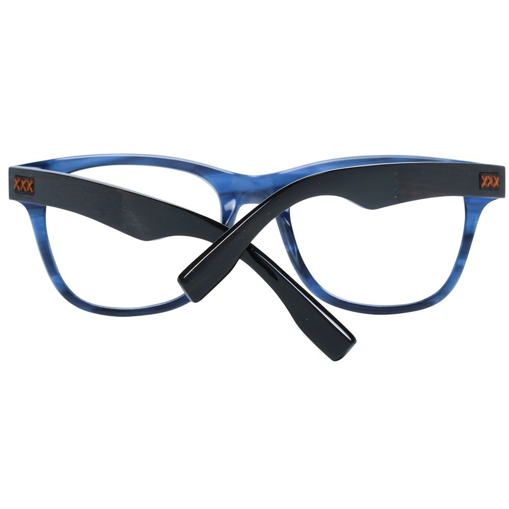 Lunettes en plastique bleues (montures) Ermenegildo Zegna