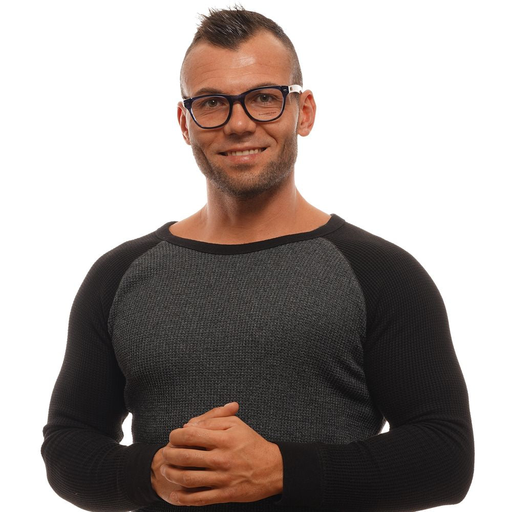 Lunettes en plastique bleues (montures) Ermenegildo Zegna