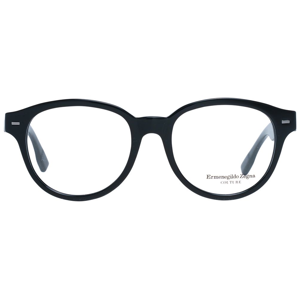 Lunettes (monture) Ermenegildo Zegna en plastique noir