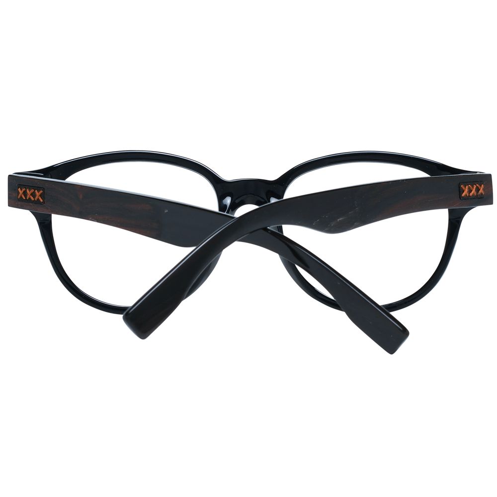 Lunettes (monture) Ermenegildo Zegna en plastique noir
