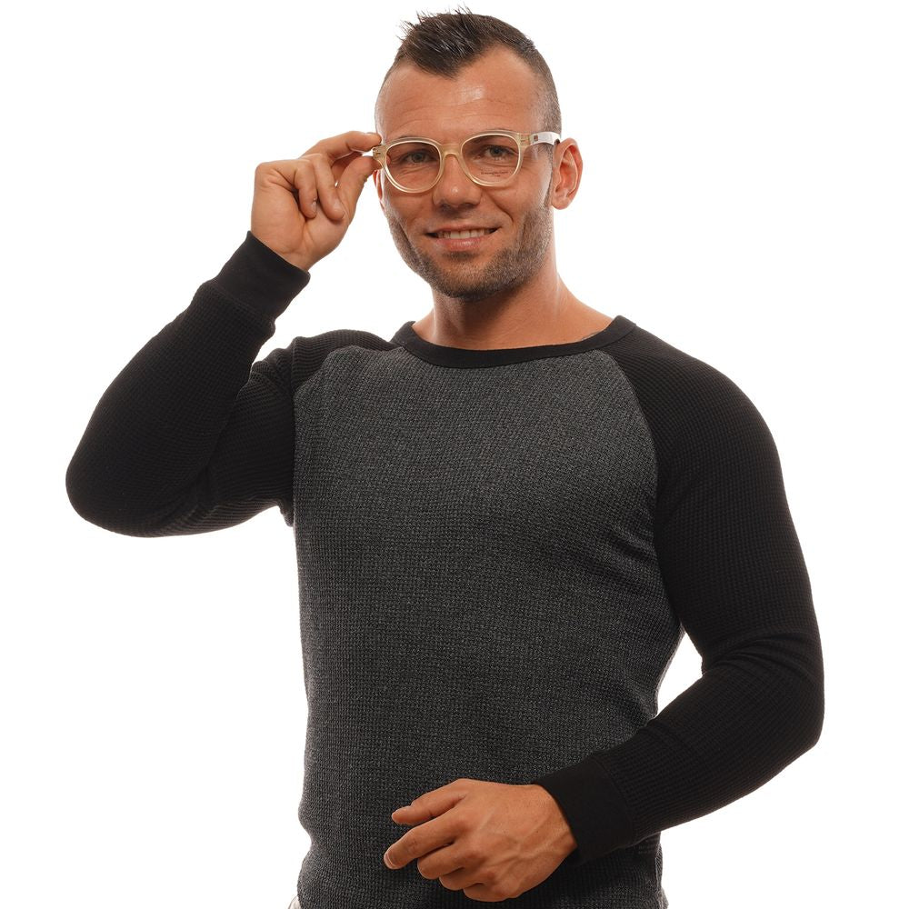 Ermenegildo Zegna Transparent Glasses Frames for Men side view