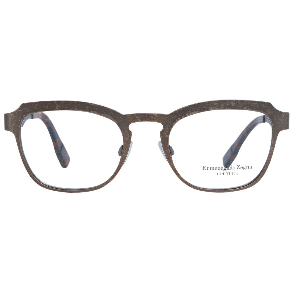 Ermenegildo Zegna Brown Glasses Frames for Men alternate view