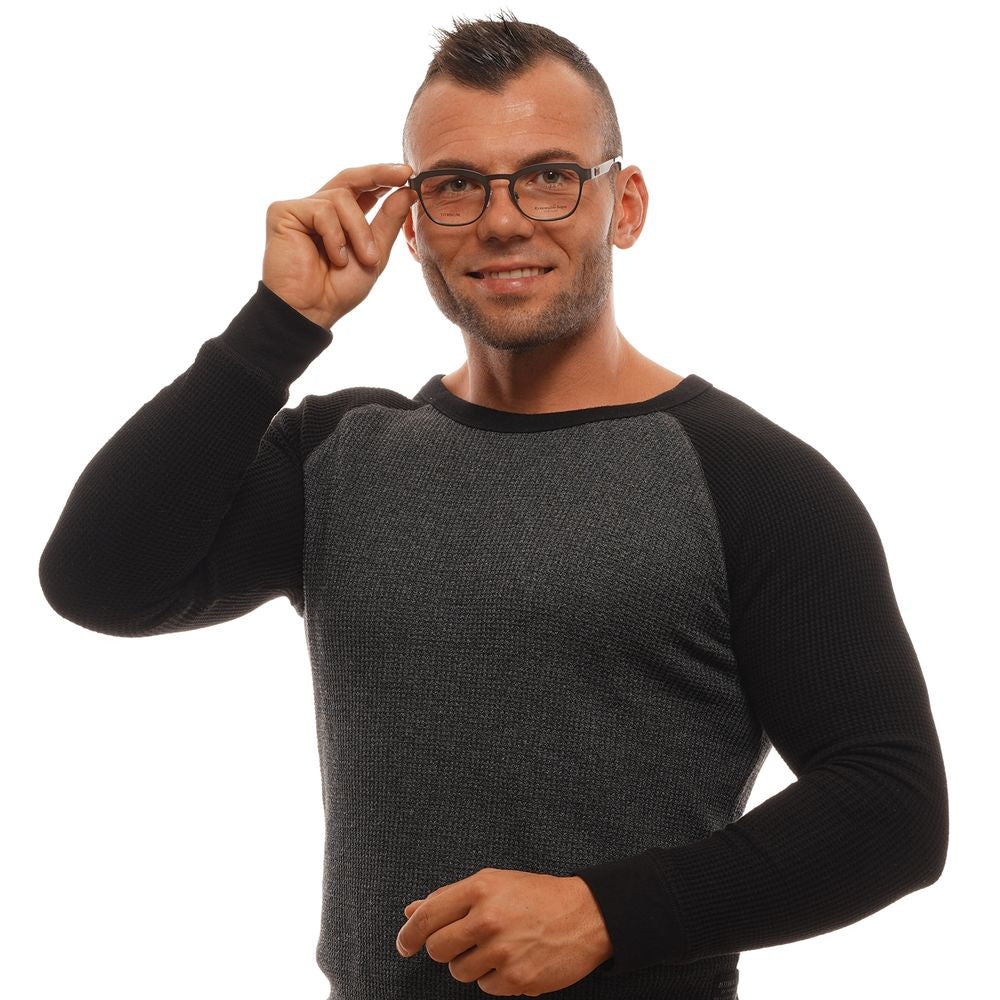 Ermenegildo Zegna Grey Glasses Frames for Men side view