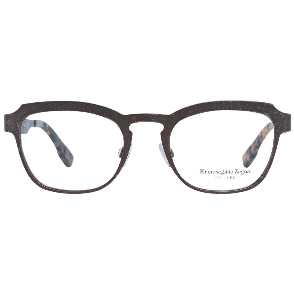 Ermenegildo Zegna Brown Glasses Frames for Men alternate view