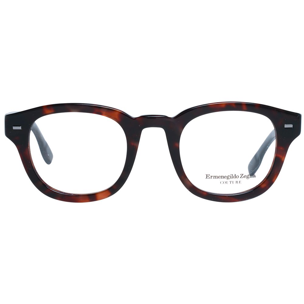 Lunettes (Monture) en plastique marron Ermenegildo Zegna