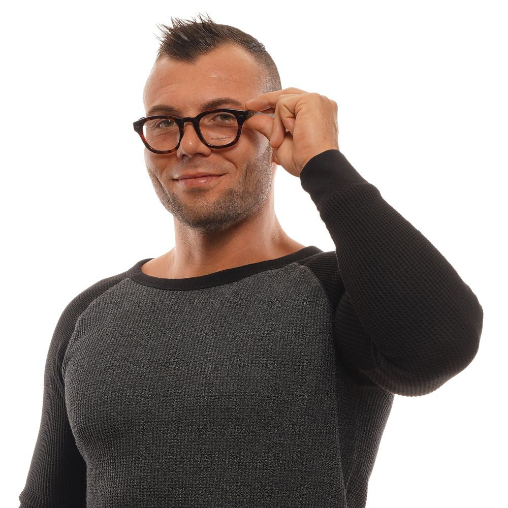 Lunettes (Monture) en plastique marron Ermenegildo Zegna