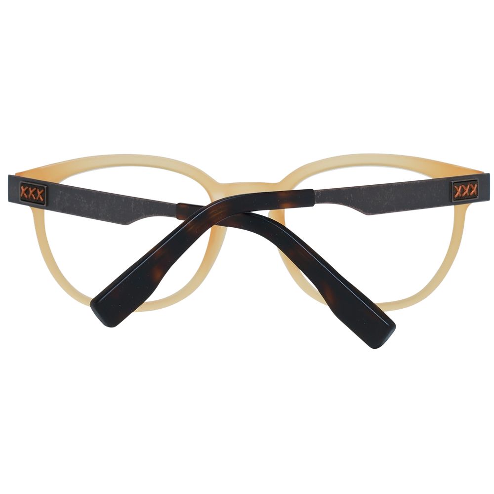 Ermenegildo Zegna Orange Glasses Frames for Men detail view