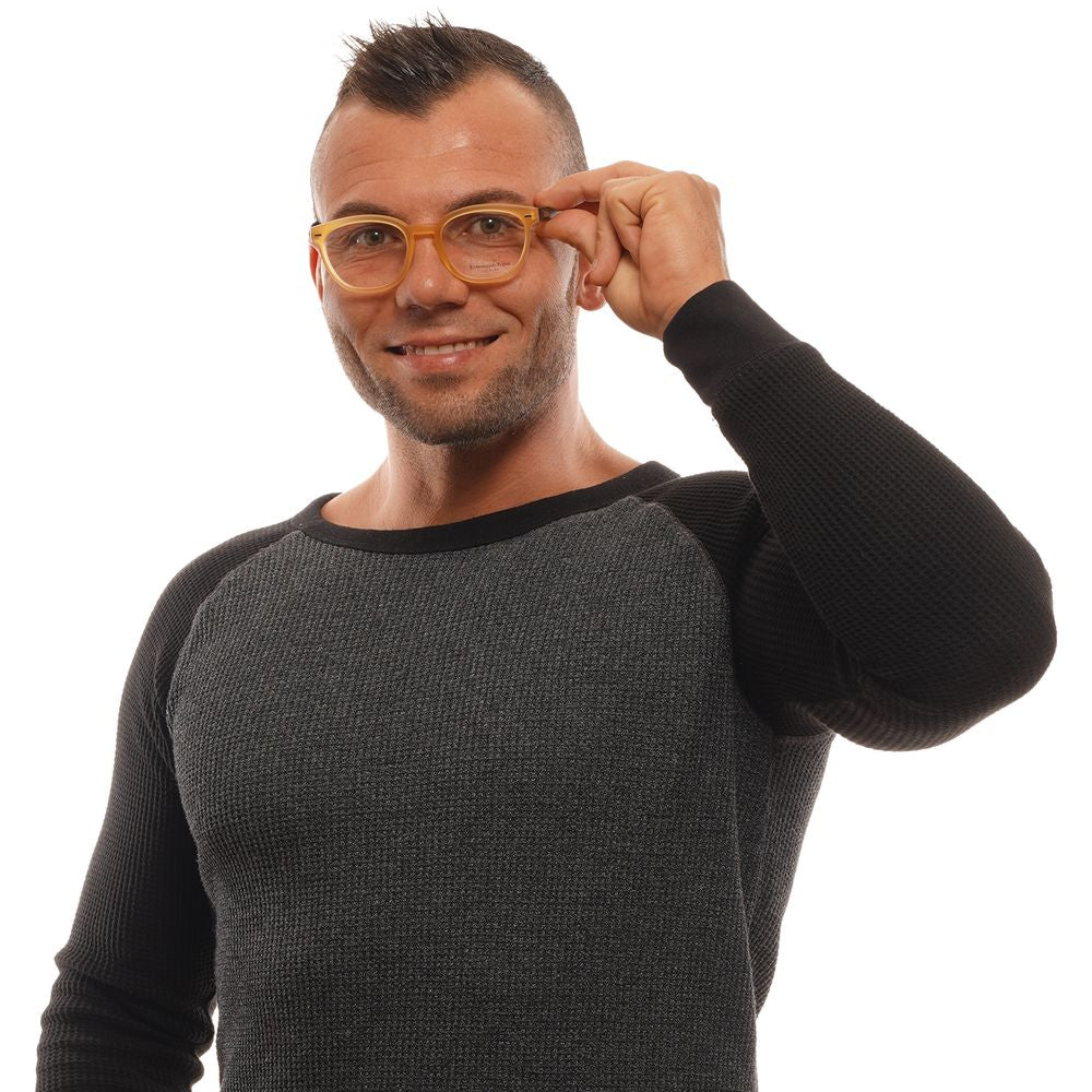 Ermenegildo Zegna Orange Glasses Frames for Men side view