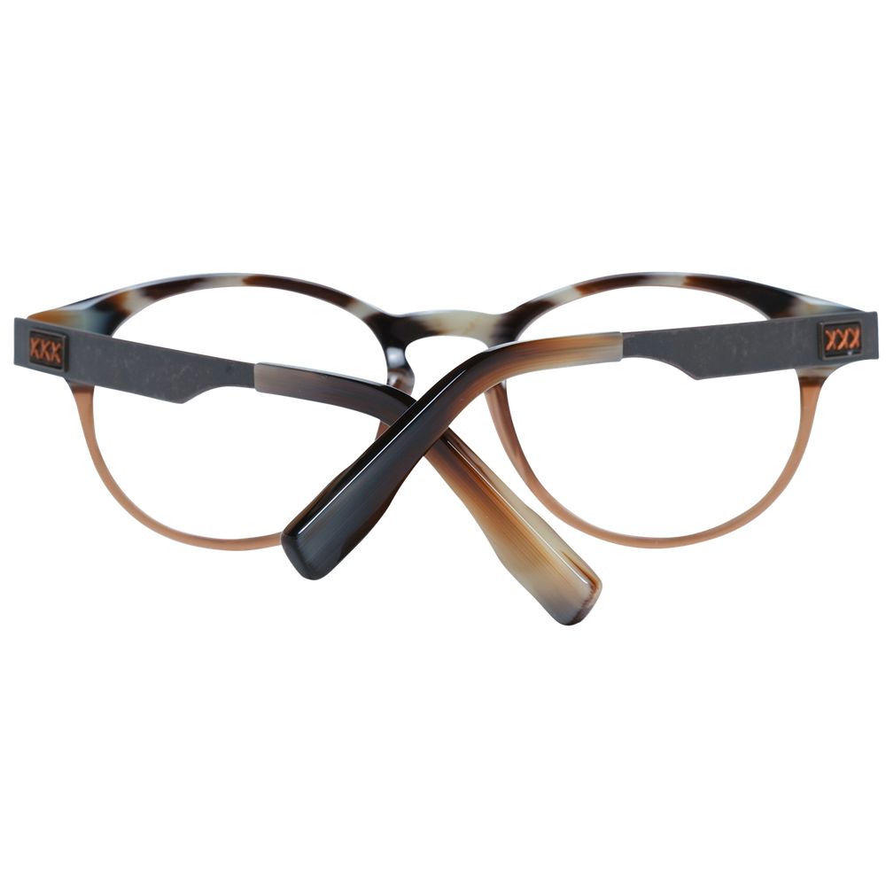 Lunettes (Monture) en plastique marron Ermenegildo Zegna