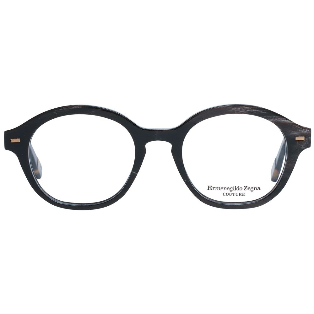 Ermenegildo Zegna Brown Glasses Frames for Men alternate view