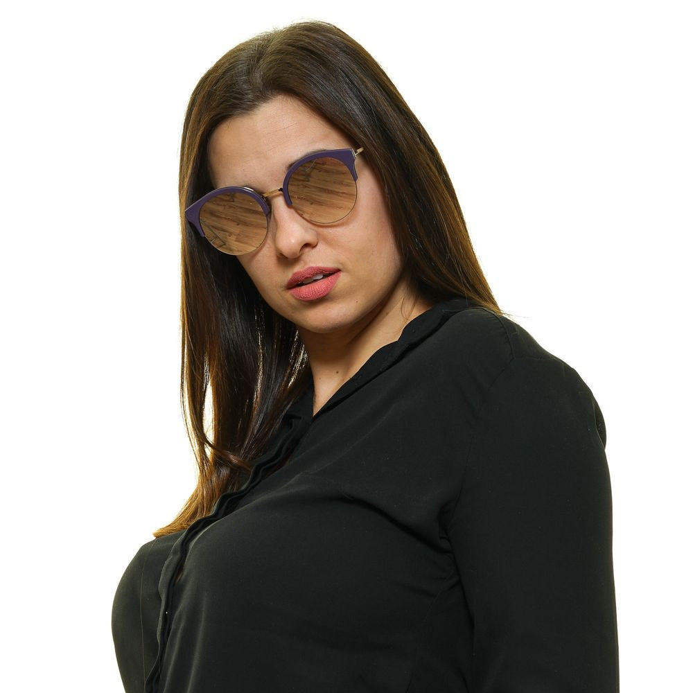 Police Gold Sunglasses for Women side view
