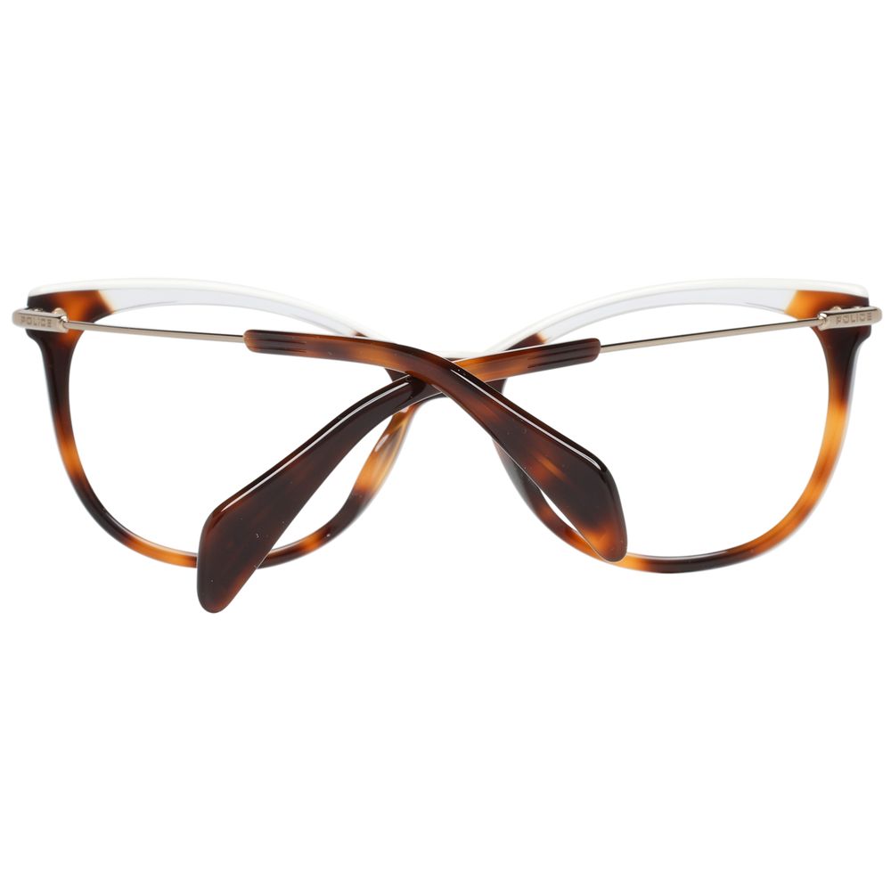 Police Brown Glasses Frames for Women detail view
