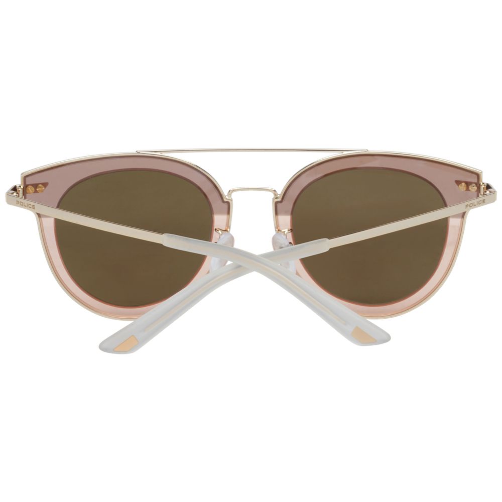 Police Gold Sunglasses for Men detail view