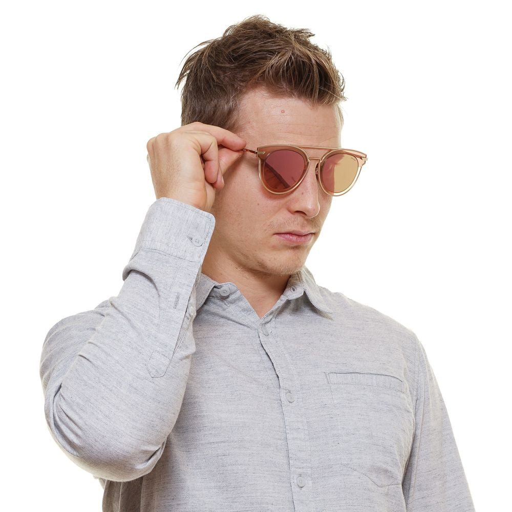 Police Gold Sunglasses for Men side view