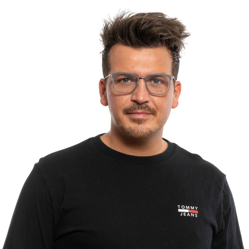 Police Grey Glasses Frames for Men side view