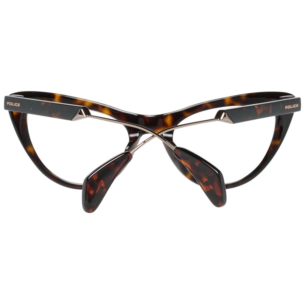 Police Brown Glasses Frames for Women detail view