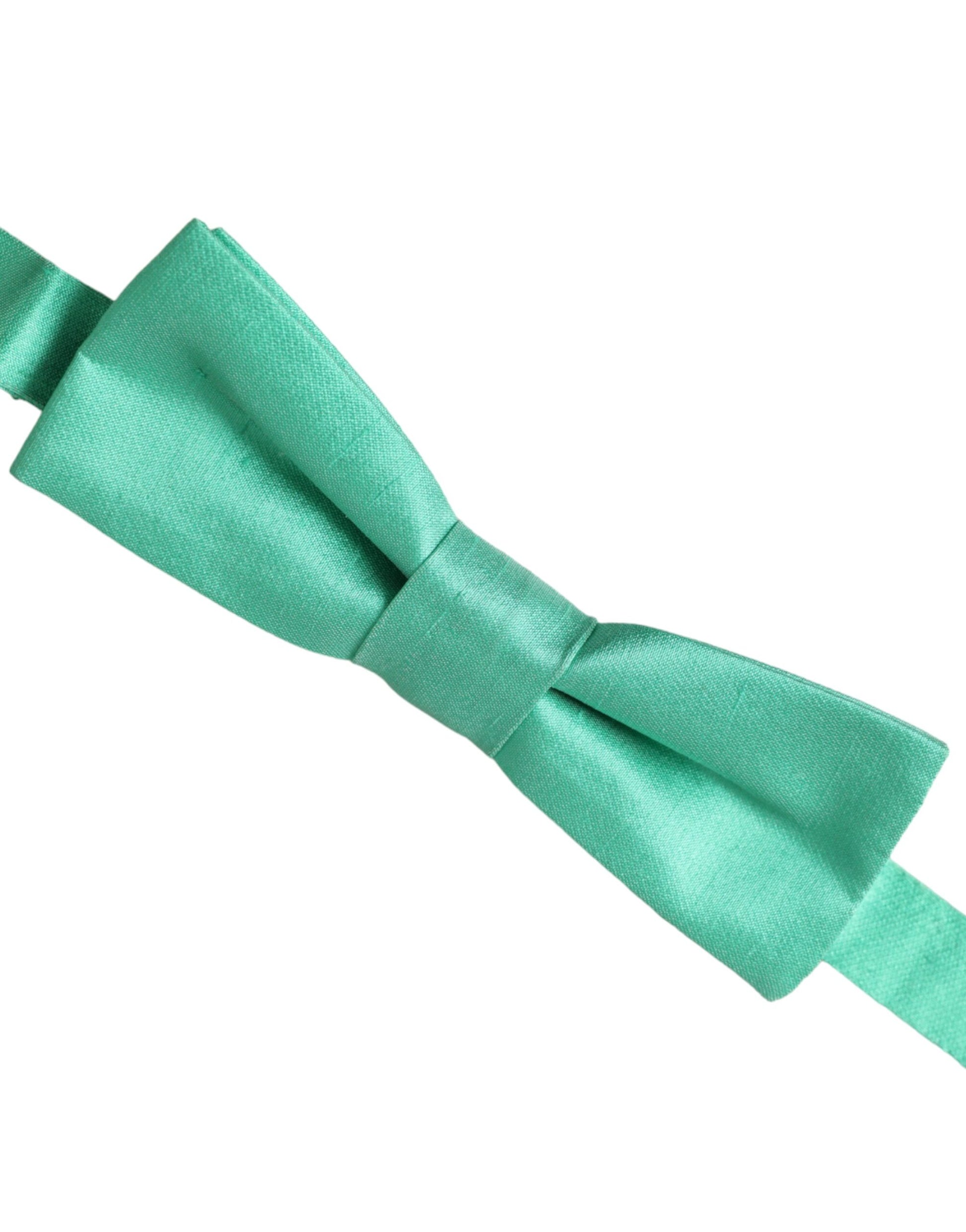 Dolce & Gabbana Green Bowties for Men detail view