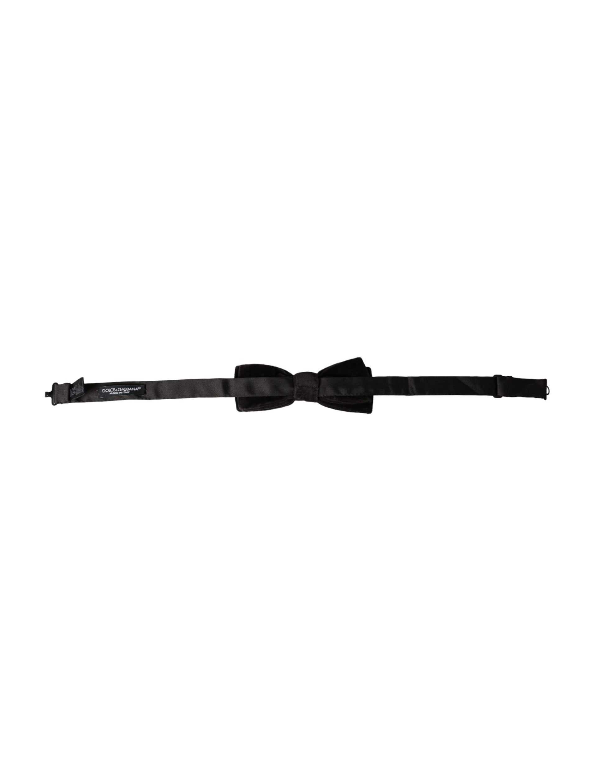 Dolce & Gabbana Black Bowties for Men side view