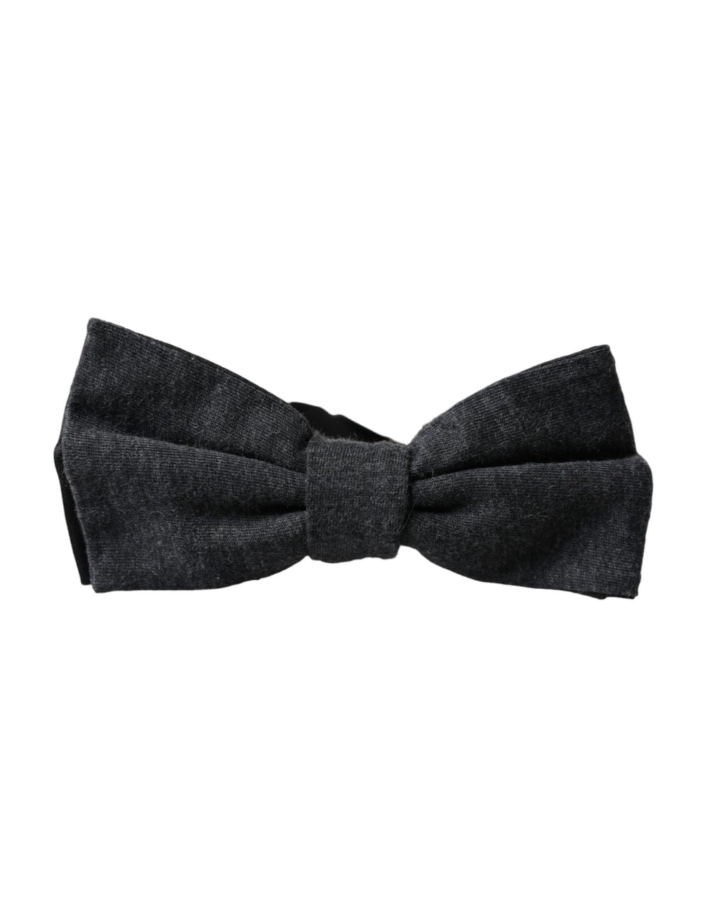 Nœud papillon pour homme en soie gris foncé réglable Dolce & Gabbana