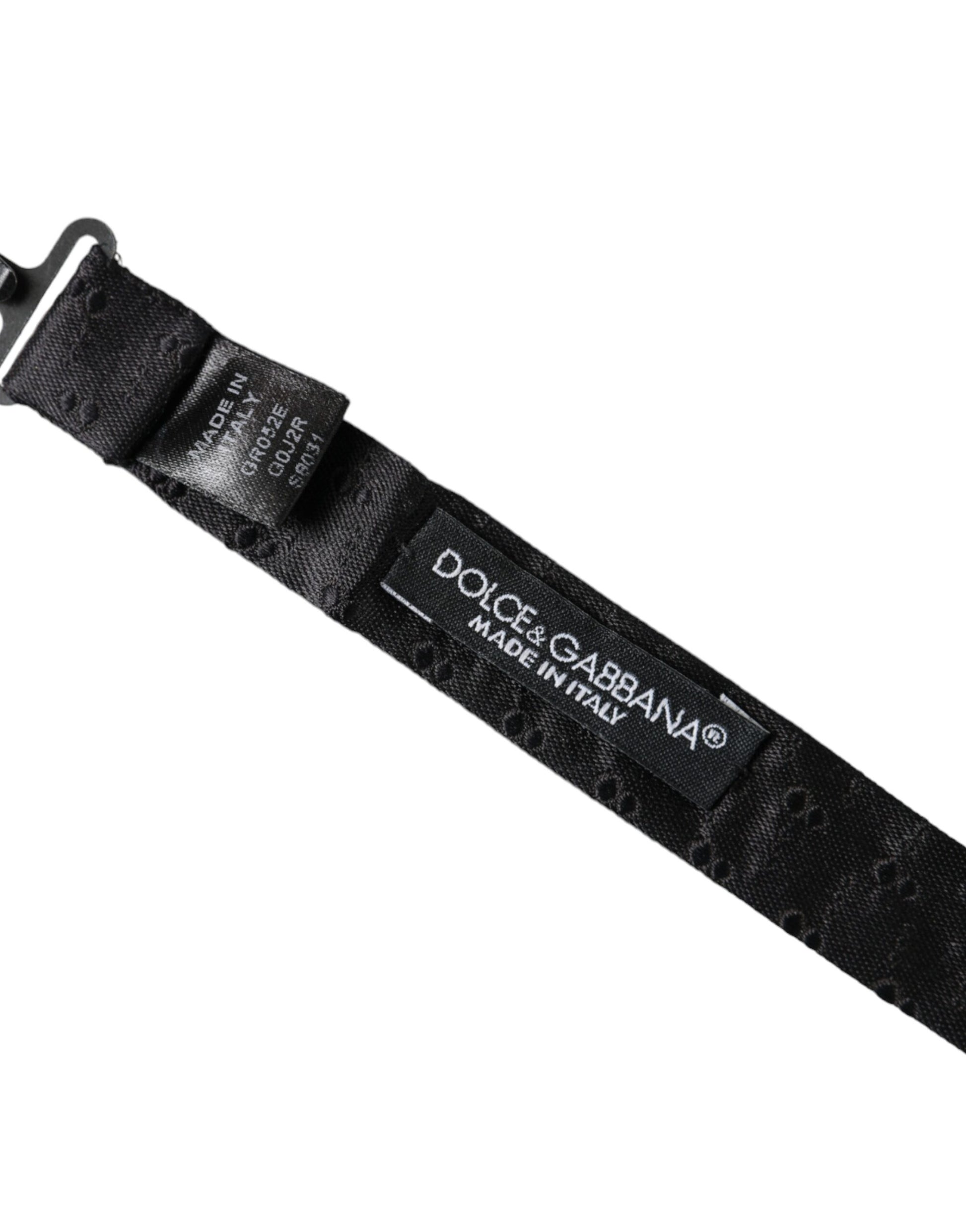 Dolce & Gabbana Black Bowties for Men additional view