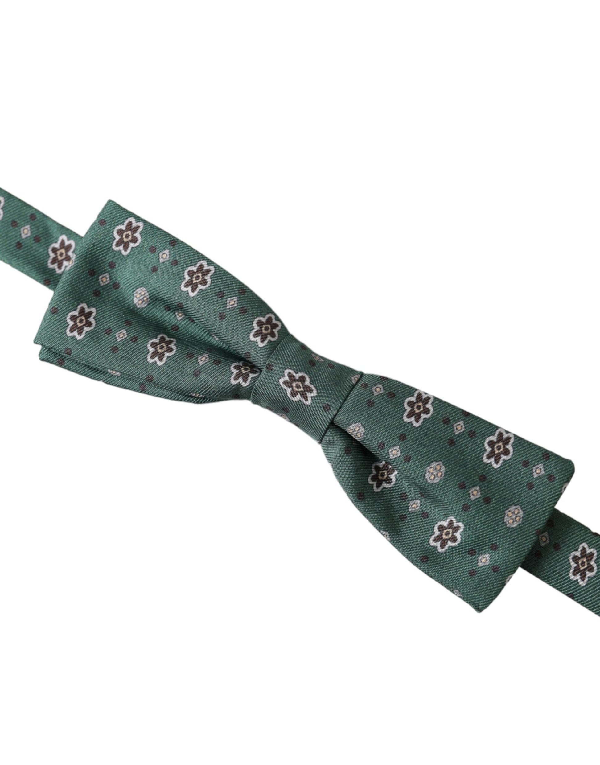 Dolce & Gabbana Green Bowties for Men detail view
