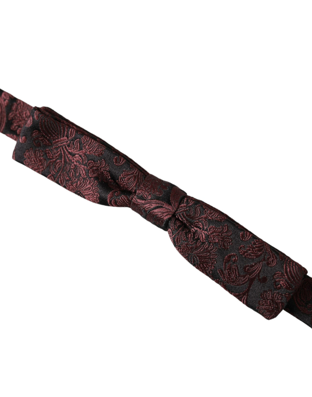 Dolce & Gabbana Maroon Bow Tie for Men detail view