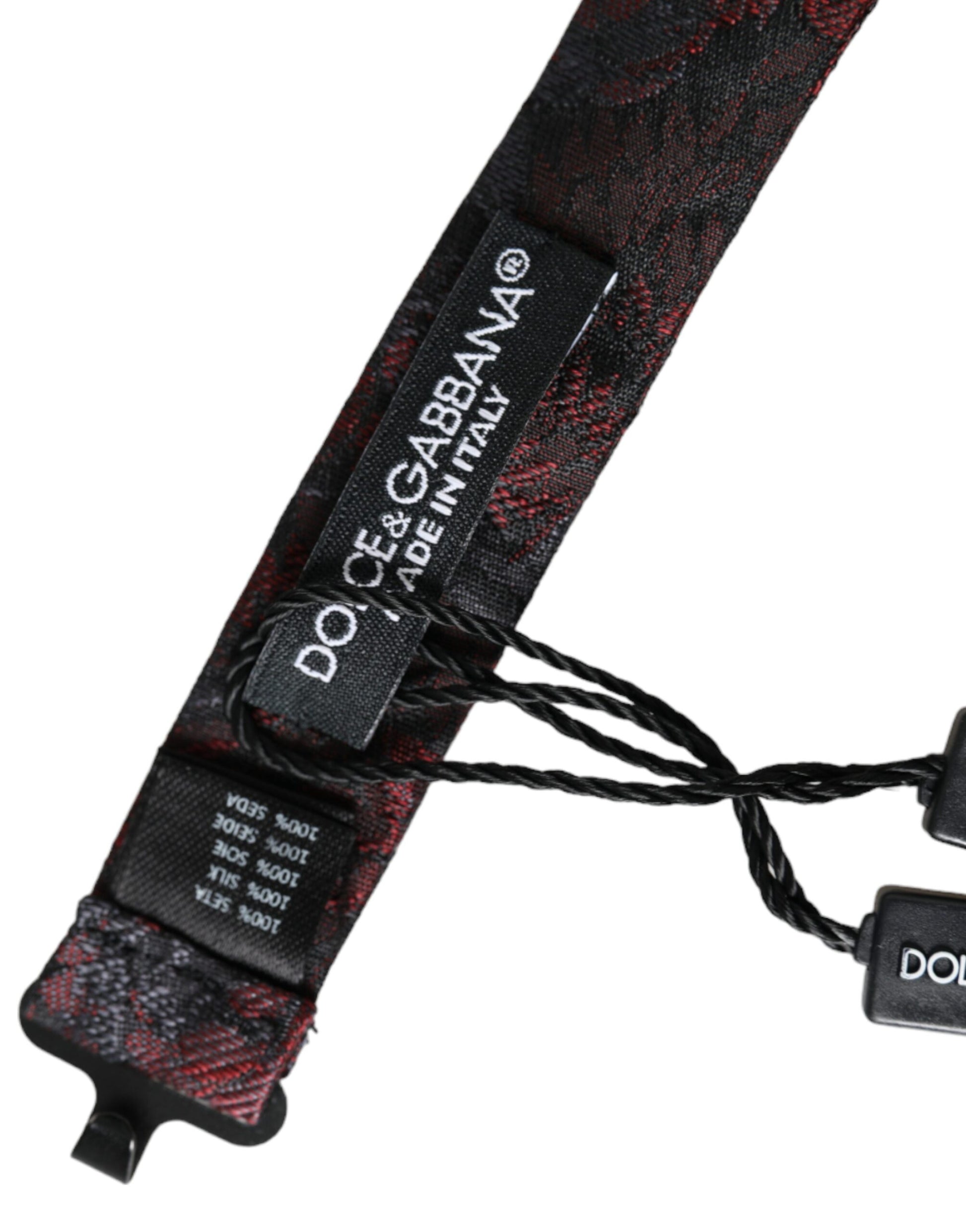 Dolce & Gabbana Red Bowties for Men additional view