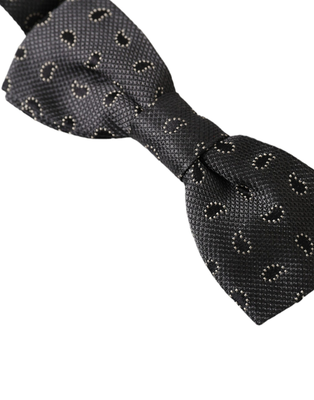 Dolce & Gabbana Black Bowties for Men detail view
