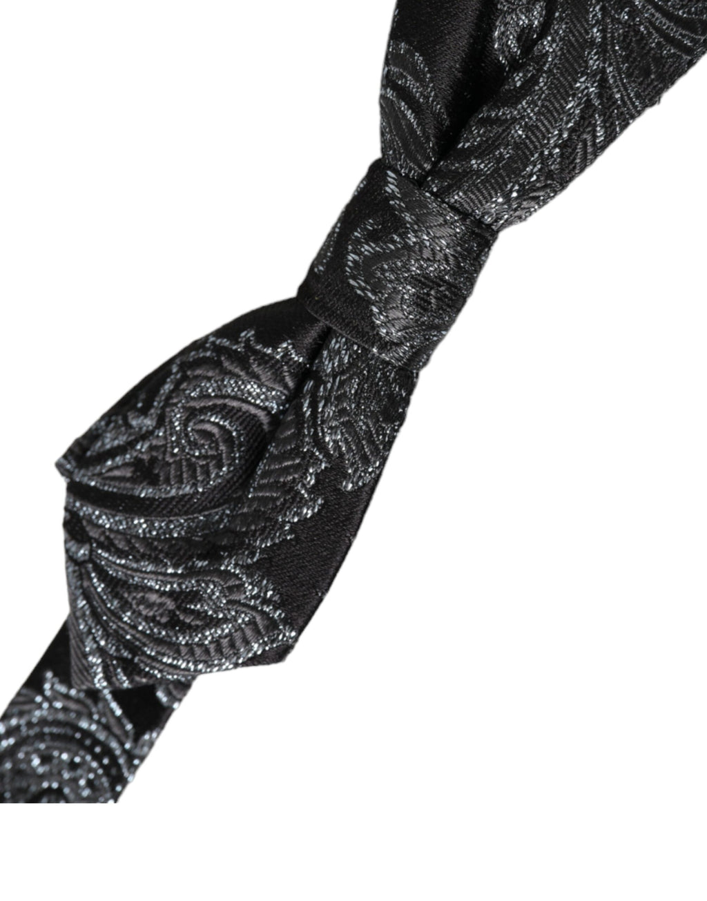 Dolce & Gabbana Black Bowties for Men detail view