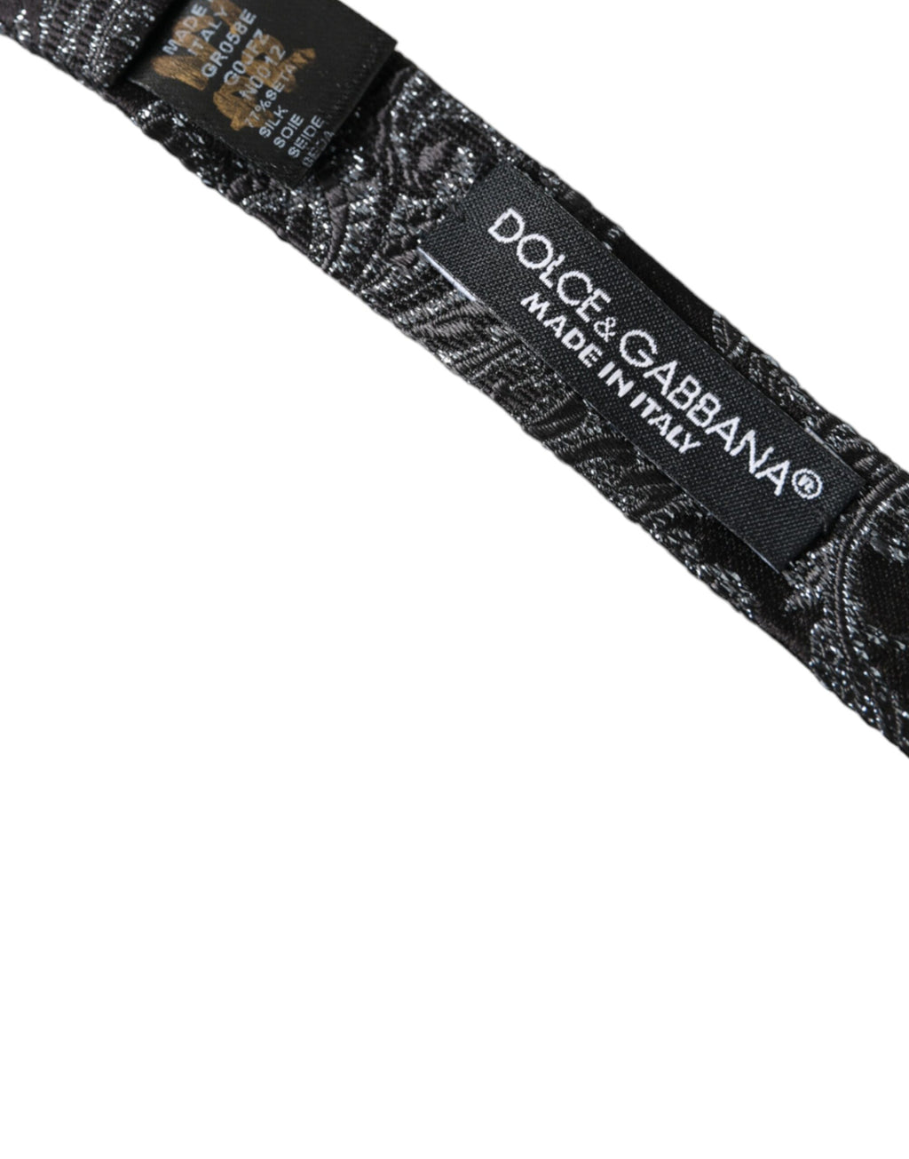 Dolce & Gabbana Black Bowties for Men additional view