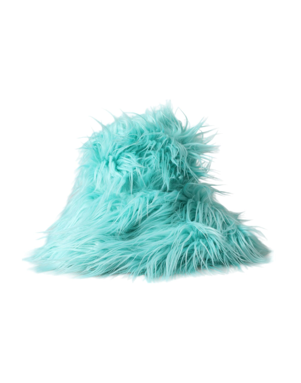 Chapeau Bob Femme en Fourrure Acrylique Vert Menthe Dolce & Gabbana
