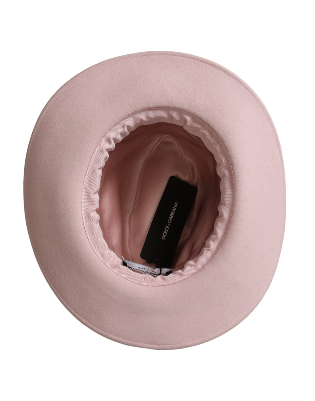 Chapeau Fedora Trilby Rose Lapin Femme Dolce & Gabbana