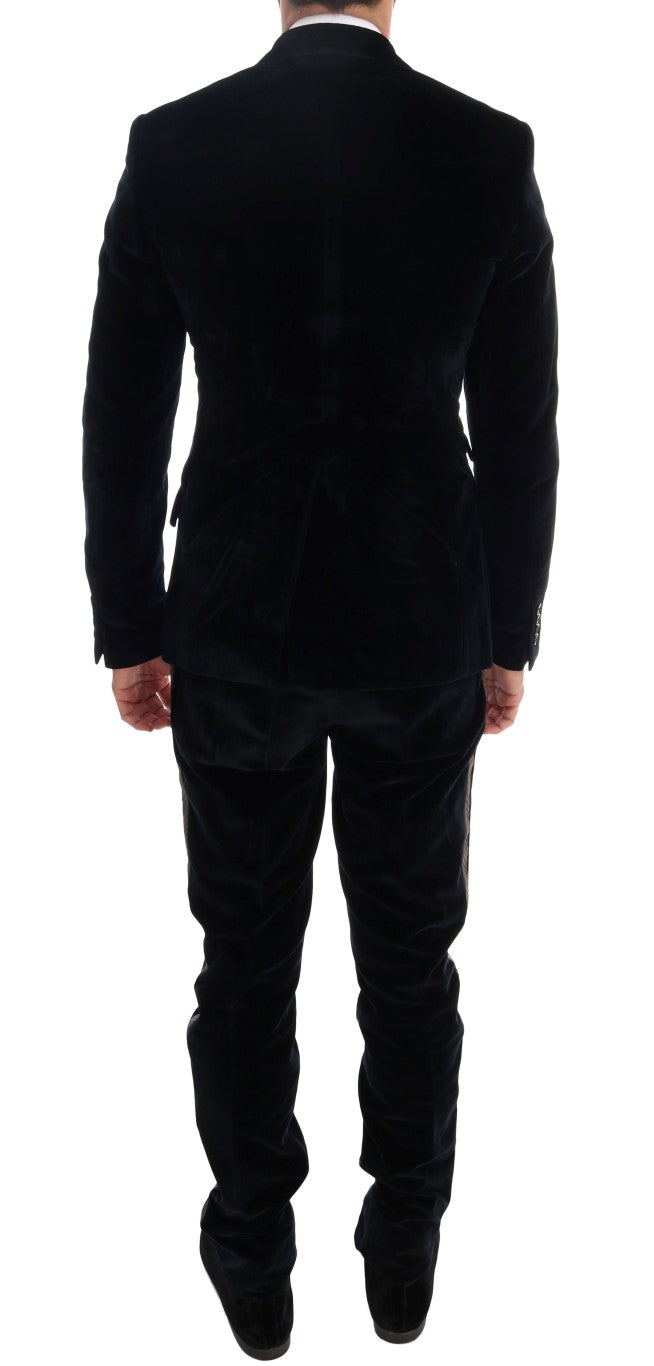 Dolce & Gabbana Blue Three Piece Suits for Men detail view
