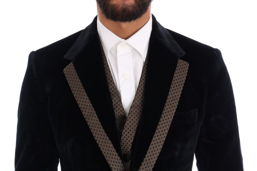 Dolce & Gabbana Blue Three Piece Suits for Men additional view