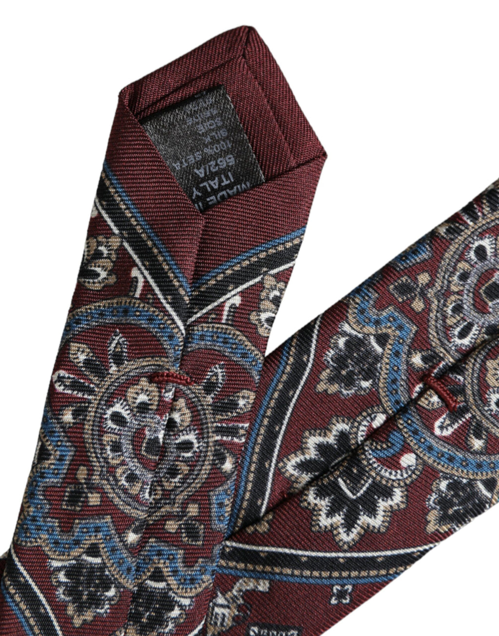 Dolce & Gabbana Red Ties for Men side view