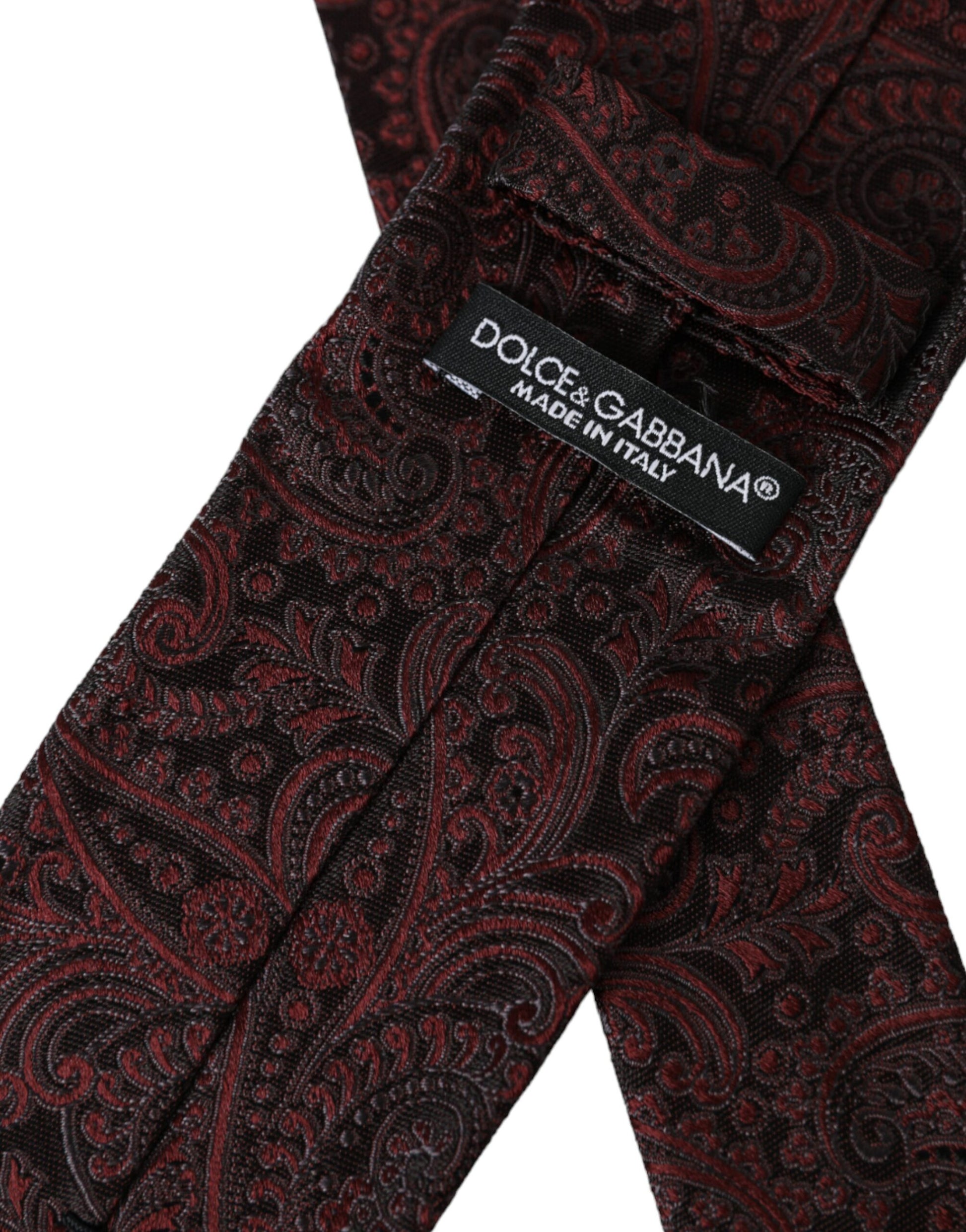 Dolce & Gabbana Red Ties for Men additional view