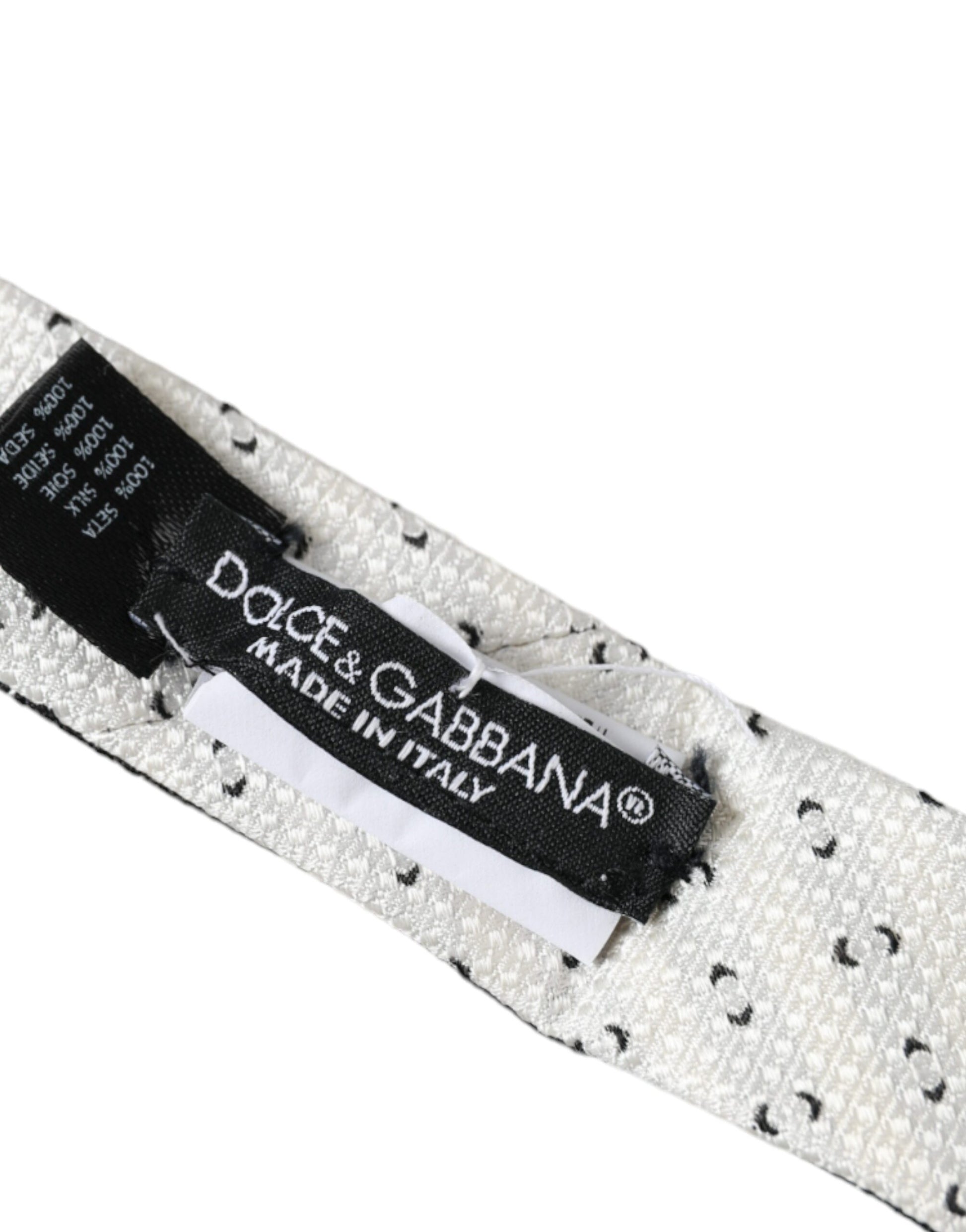 Dolce & Gabbana Black Ties for Men side view