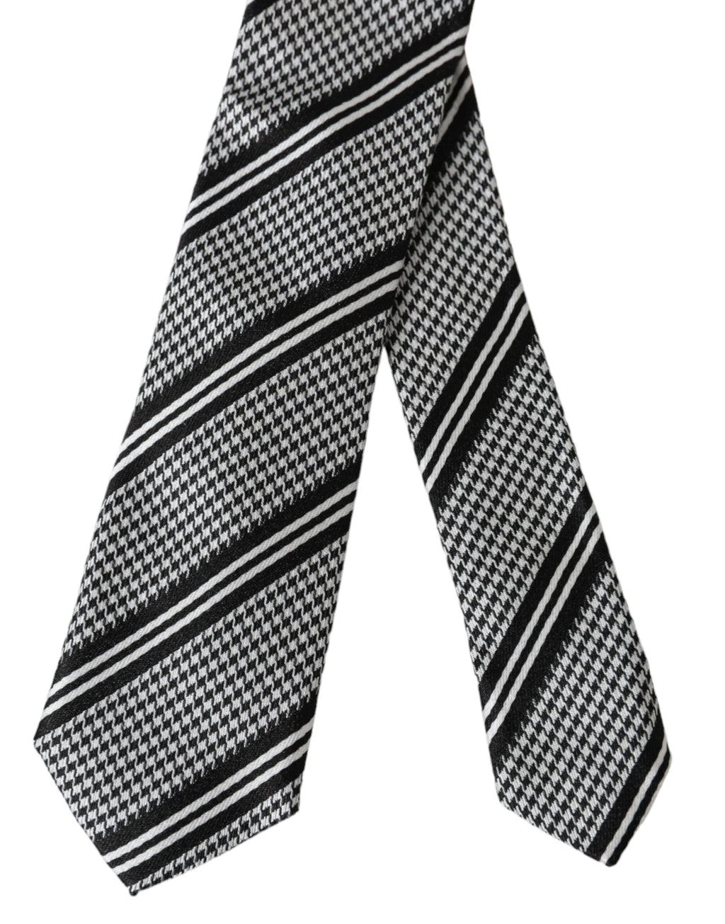 Dolce & Gabbana Black Ties for Men side view