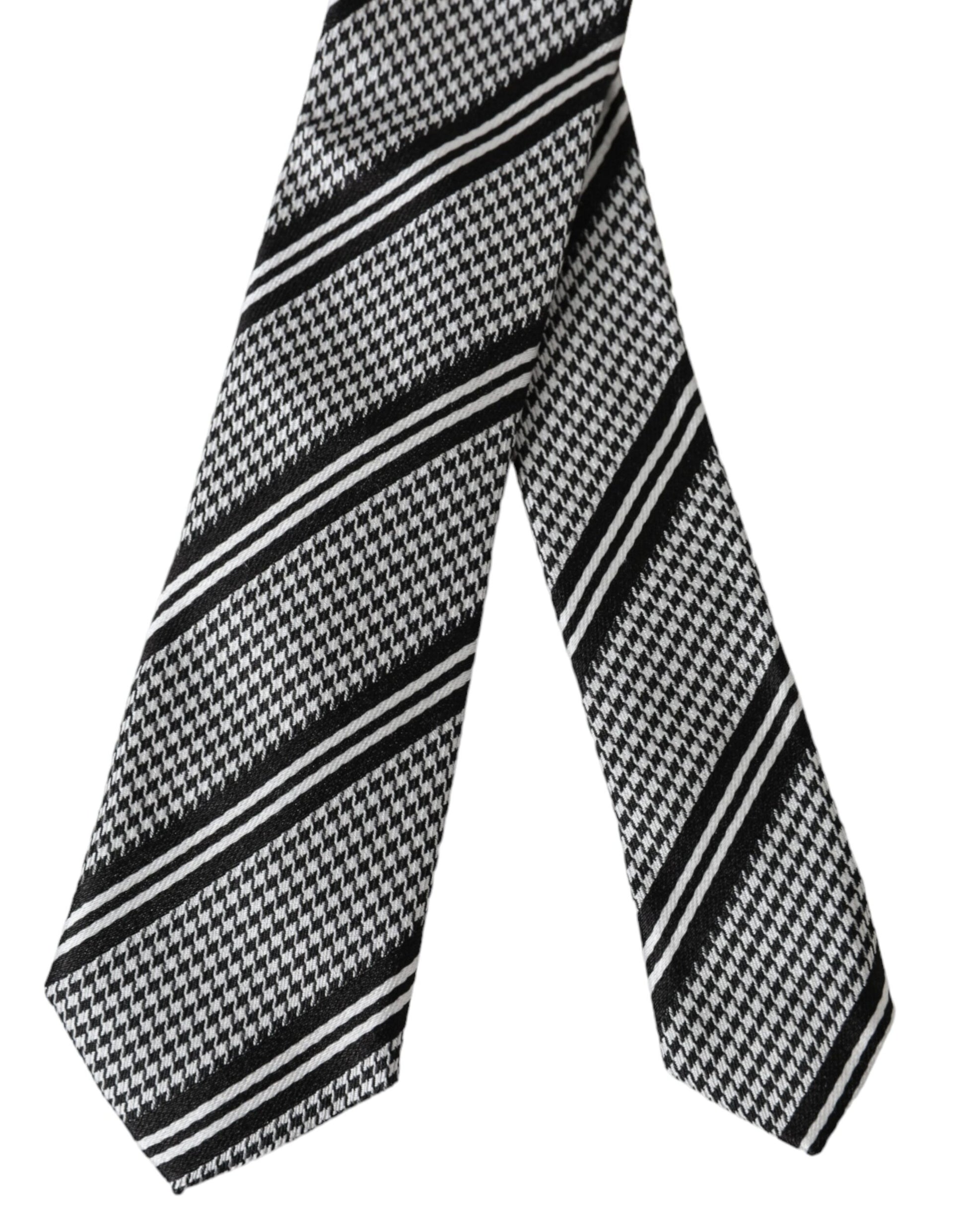 Dolce & Gabbana Black Ties for Men side view