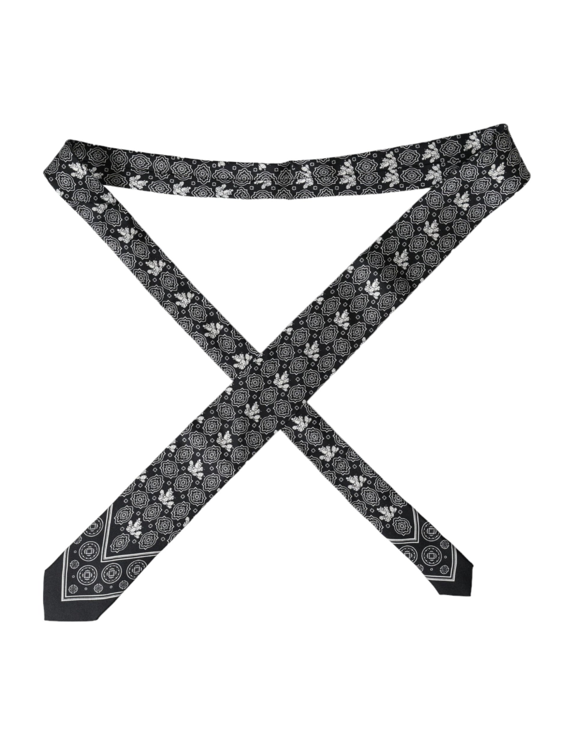 Dolce & Gabbana Black Ties for Men additional view