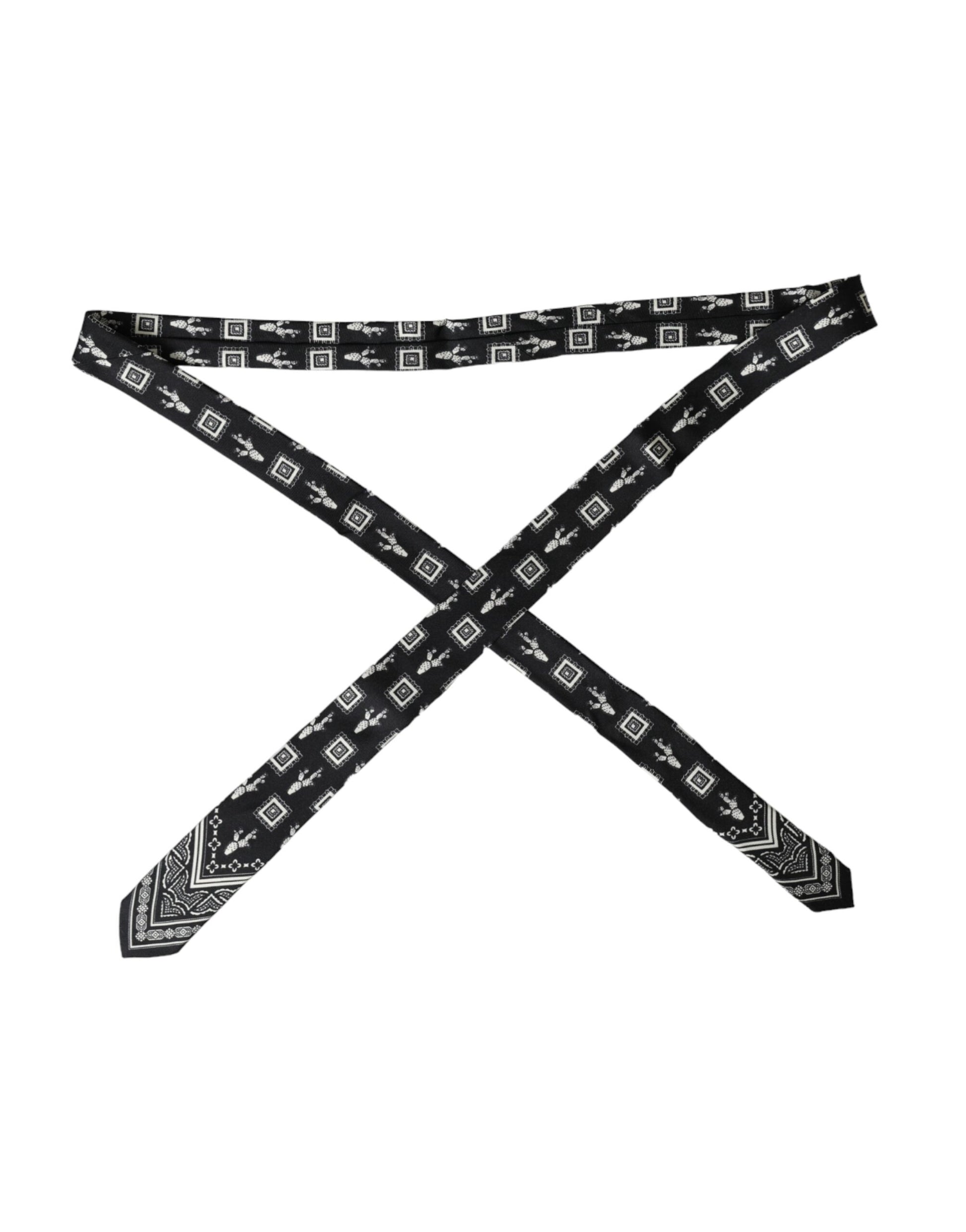 Dolce & Gabbana Black Ties for Men additional view