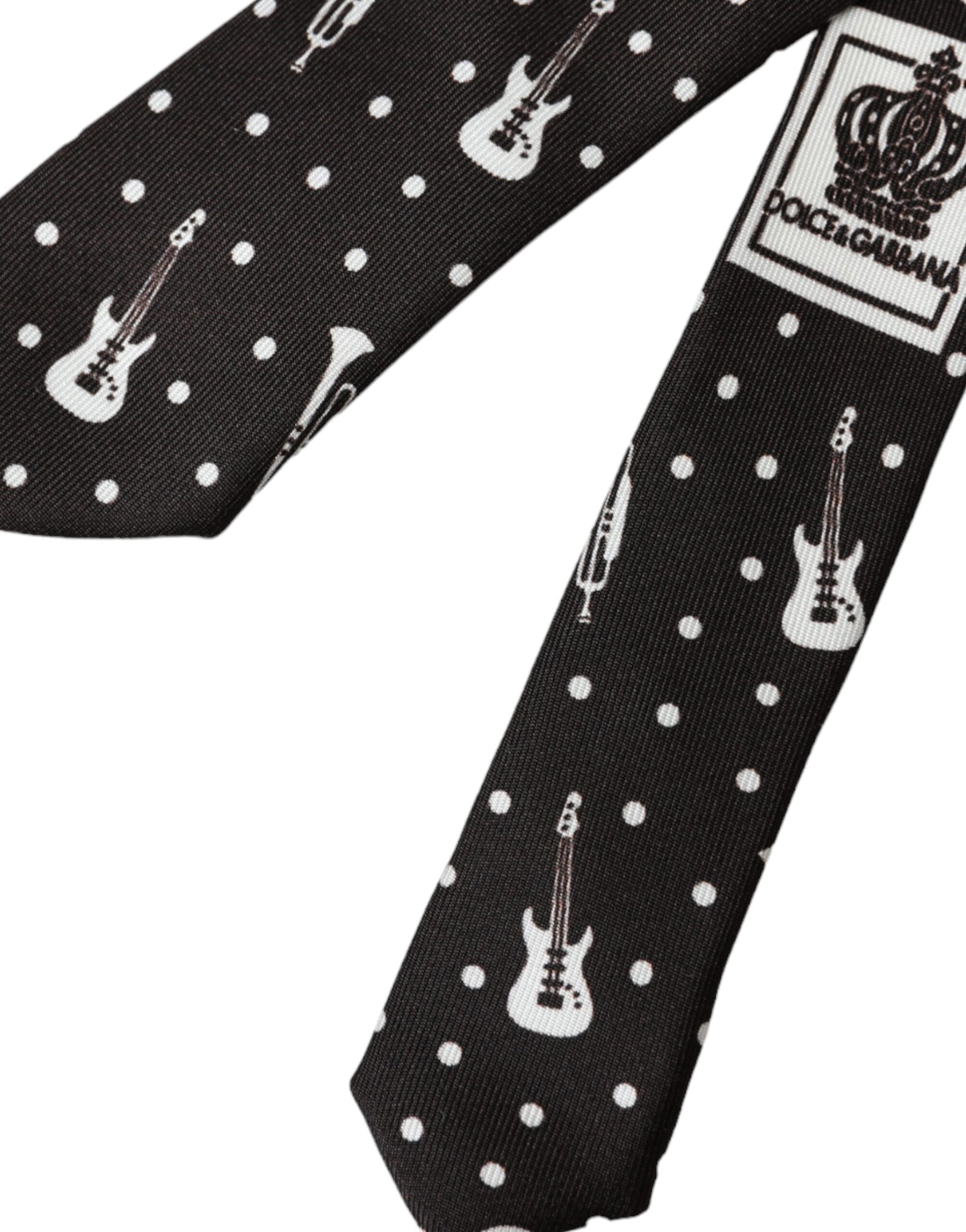 Dolce & Gabbana Black Ties for Men additional view