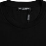Dolce & Gabbana Black T-Shirt for Men side view