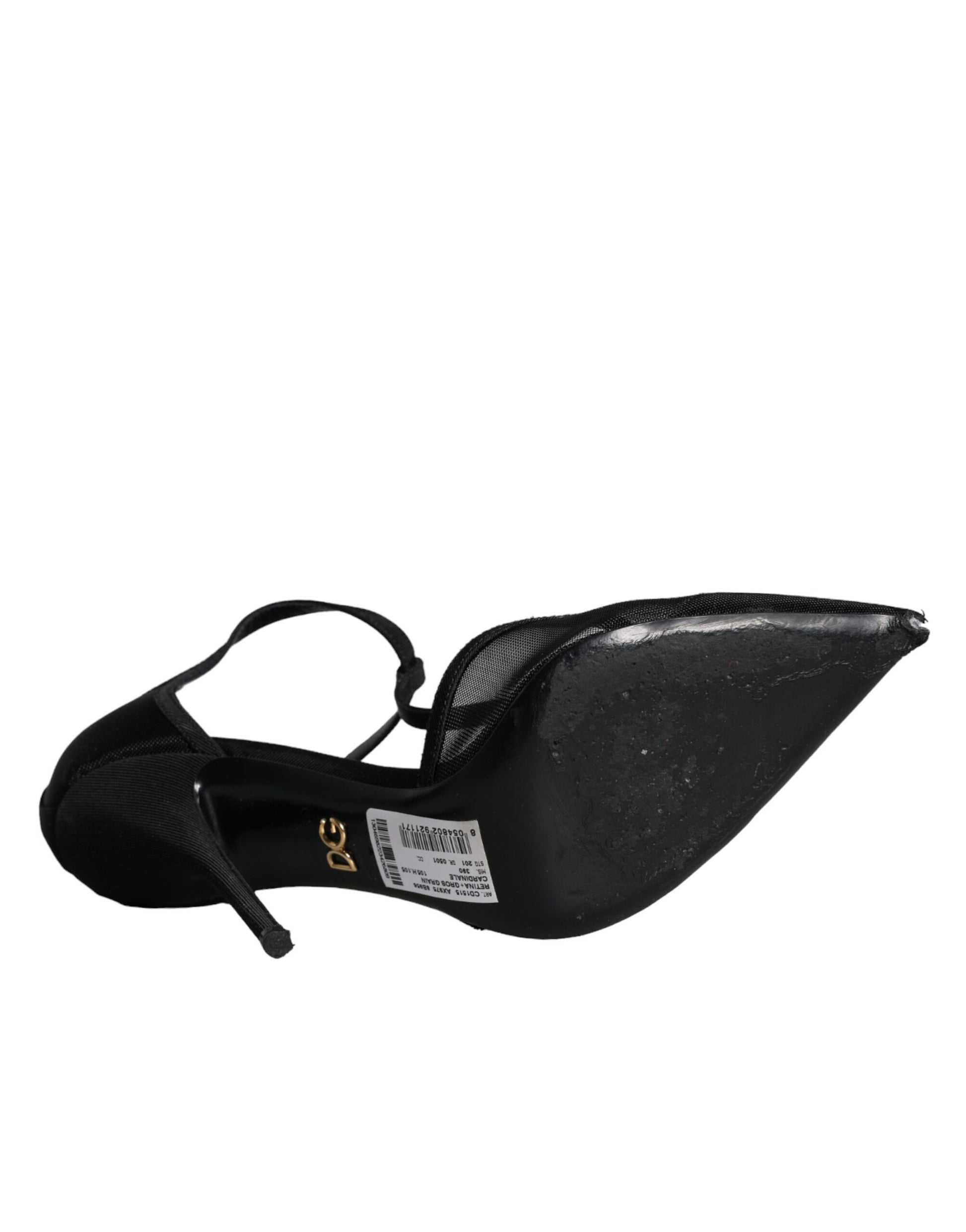 Dolce & Gabbana Black Stiletto Heels for Women additional view