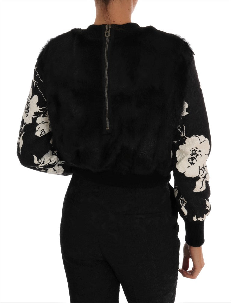 Dolce & Gabbana Black Sweatshirt for Women detail view
