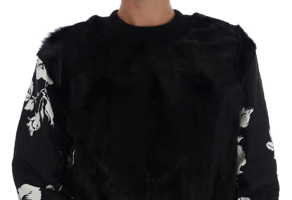 Dolce & Gabbana Black Sweatshirt for Women side view