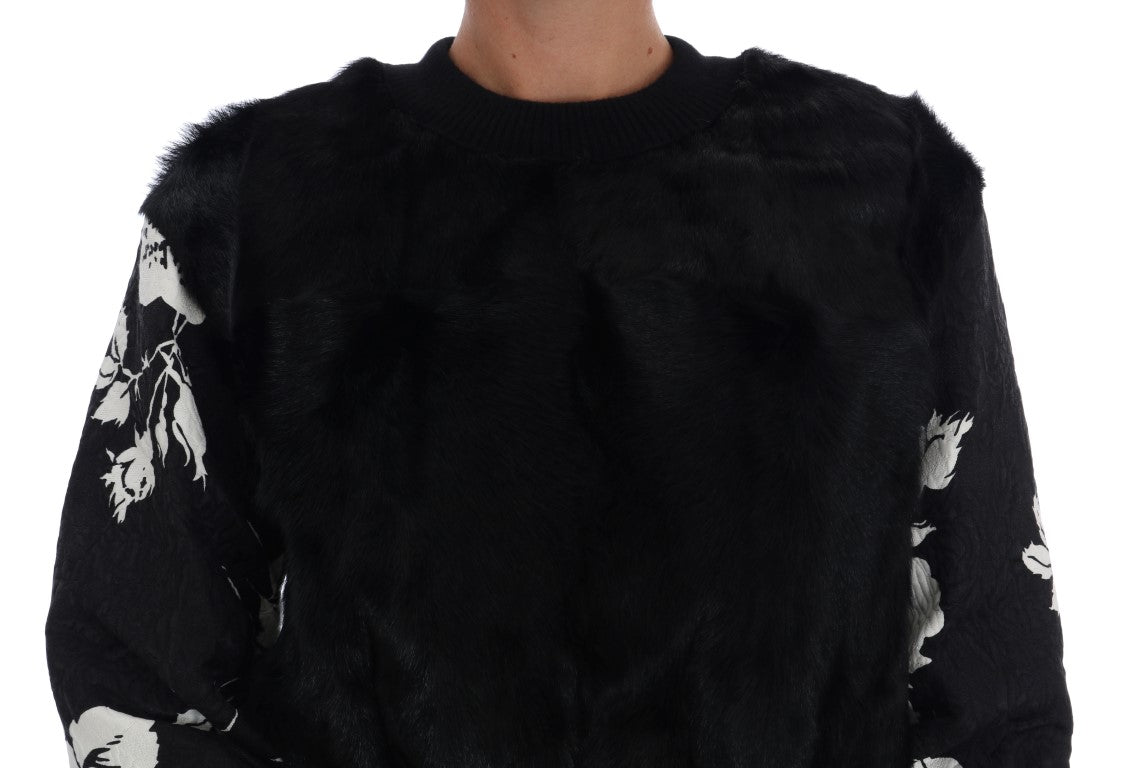 Dolce & Gabbana Black Sweatshirt for Women side view