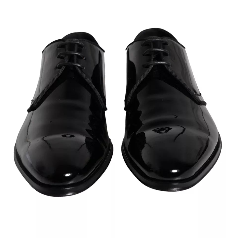 Chaussures habillées Richelieu Dolce & Gabbana en cuir de veau noir pour homme