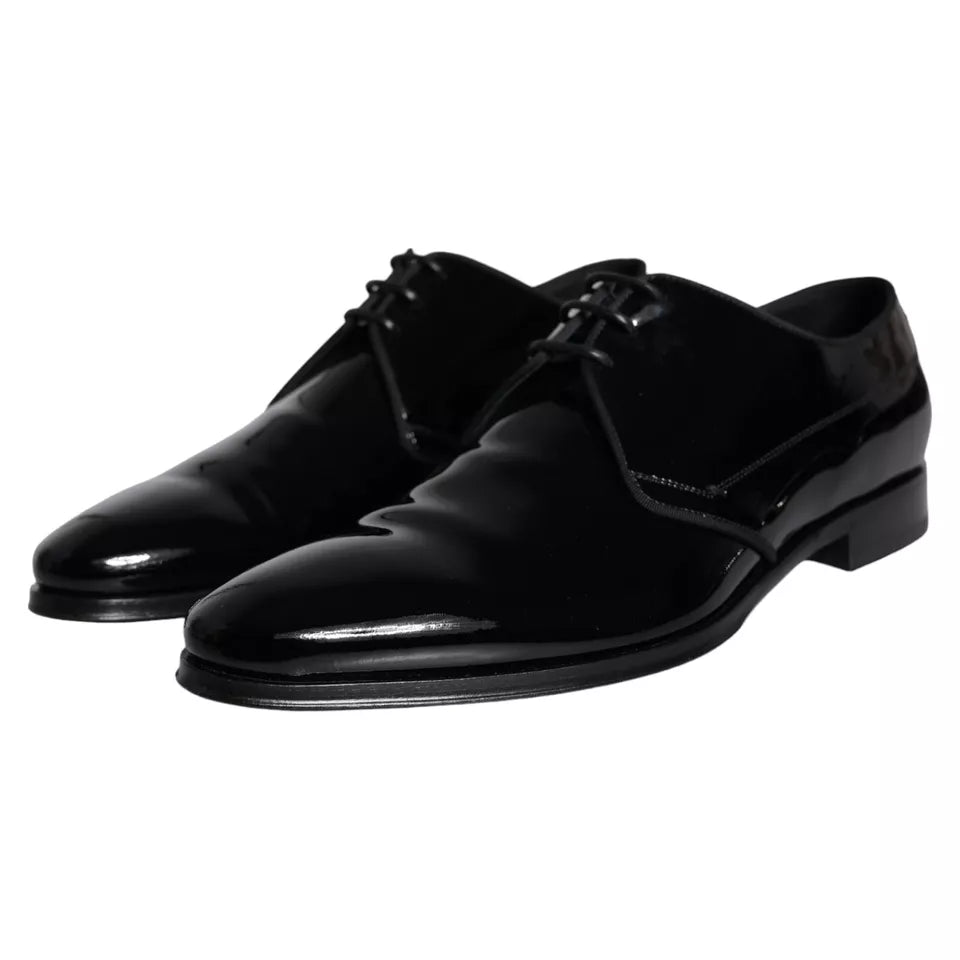 Chaussures habillées Richelieu Dolce & Gabbana en cuir de veau noir pour homme