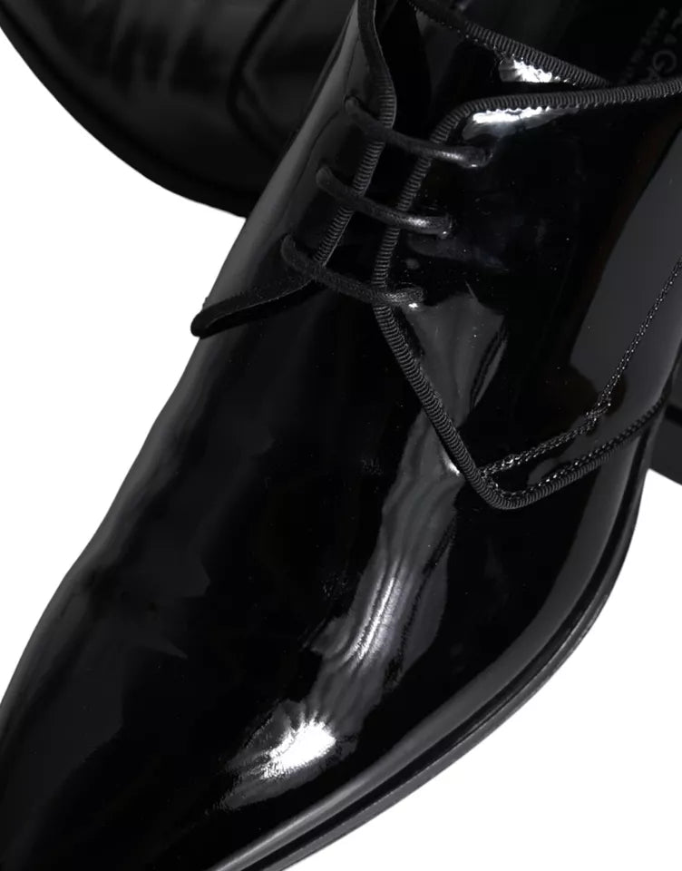 Chaussures habillées Richelieu Dolce & Gabbana en cuir de veau noir pour homme